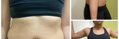 4 foot 11 Female Before and After 8 lbs Fat Loss 117 lbs to 109 lbs