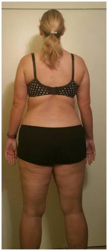 3 Pics of a 228 lbs 5'10 Female Weight Snapshot