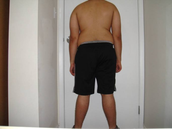 A picture of a 5'6" male showing a snapshot of 175 pounds at a height of 5'6
