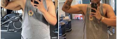 5'6 Male Progress Pics of 2 lbs Weight Loss 200 lbs to 198 lbs