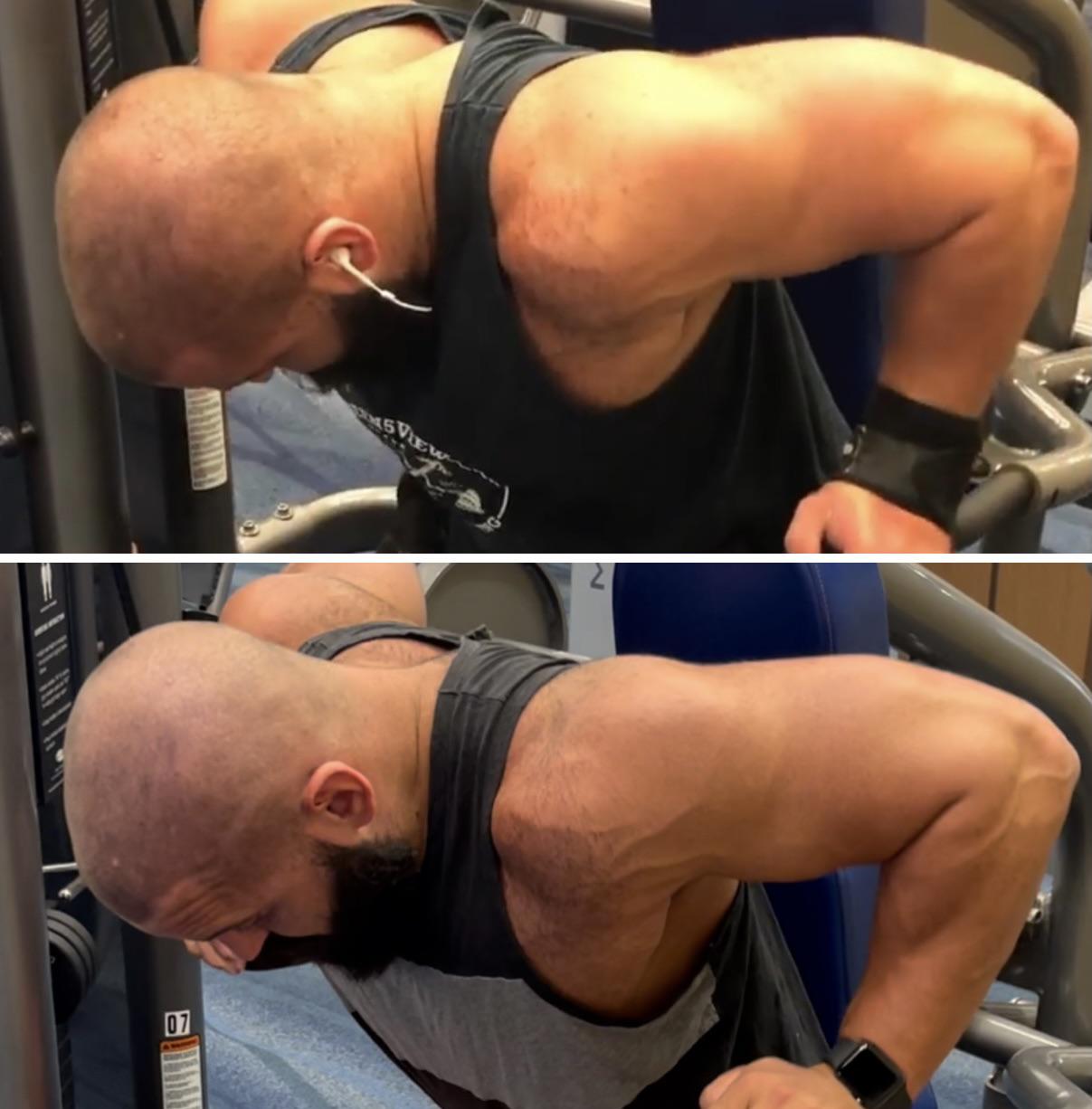 1 Pic of a 5'11 225 lbs Male Weight Snapshot