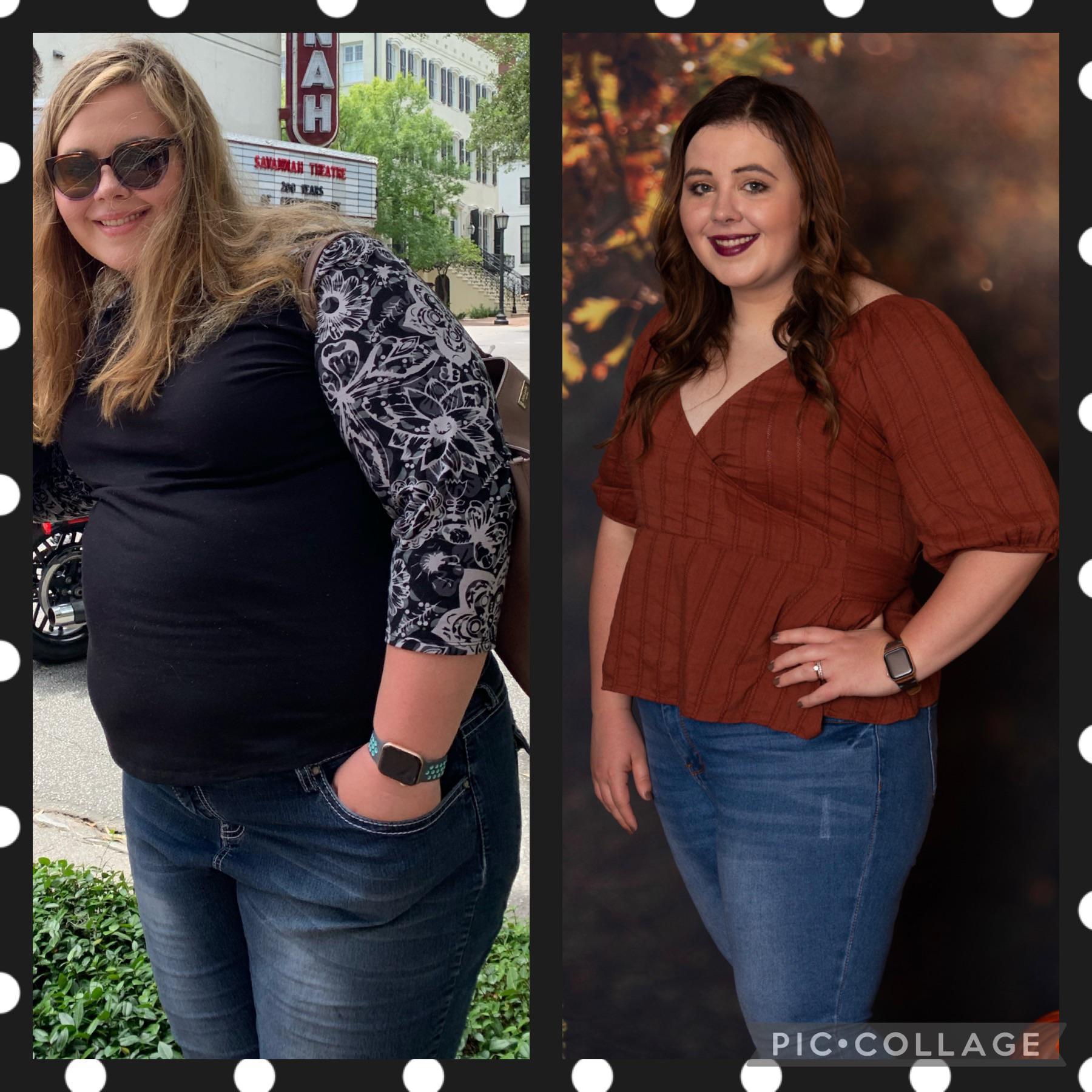 41 lbs Fat Loss 5'7 Female 286 lbs to 245 lbs