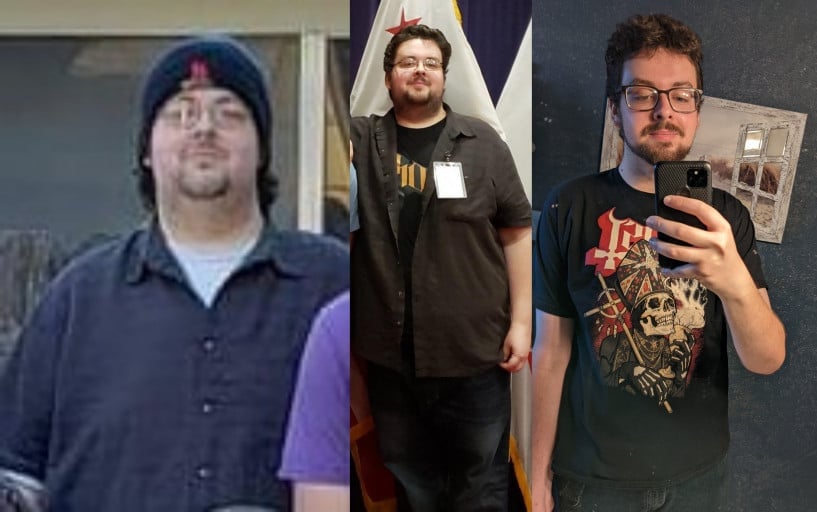 Progress Pics of 170 lbs Weight Loss 6 foot 3 Male 400 lbs to 230 lbs