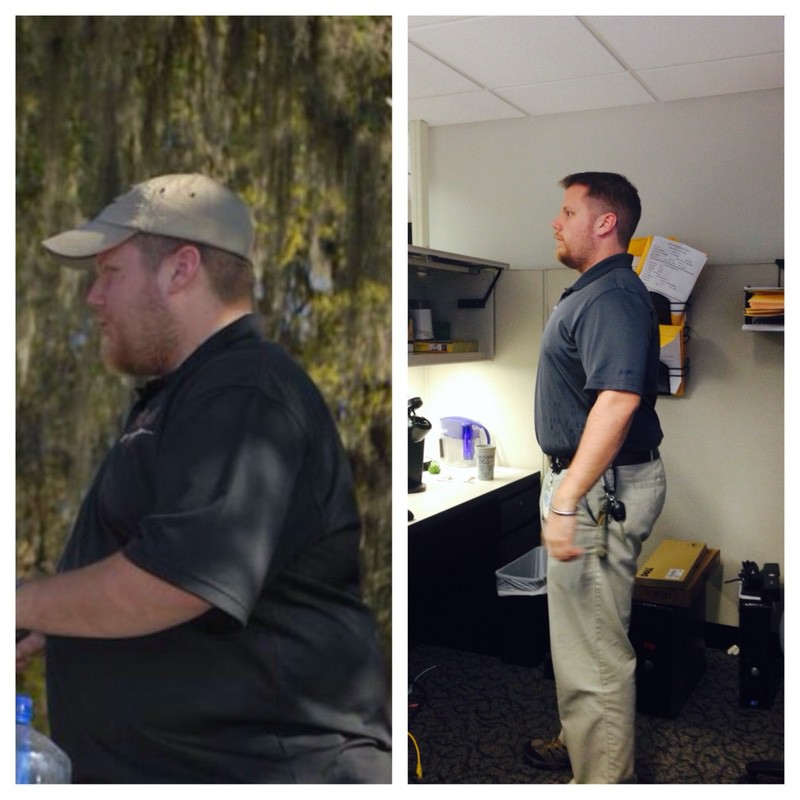 75 lbs Weight Loss Before and After 5'11 Male 315 lbs to 240 lbs