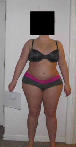 3 Pictures of a 5'7 233 lbs Female Weight Snapshot