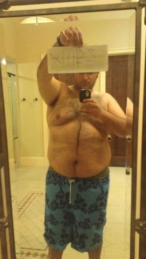 4 Pictures of a 305 lbs 6'1 Male Fitness Inspo