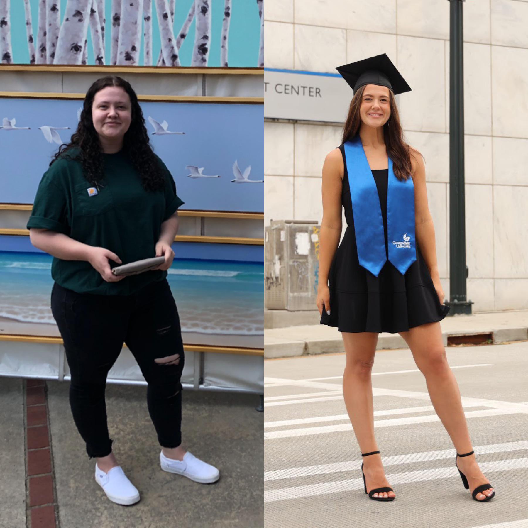 Progress Pics of 65 lbs Fat Loss 5'6 Female 220 lbs to 155 lbs