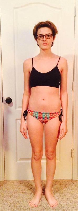 4 Pics of a 5'3 103 lbs Female Weight Snapshot