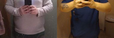 Progress Pics of 66 lbs Fat Loss 5'11 Male 305 lbs to 239 lbs