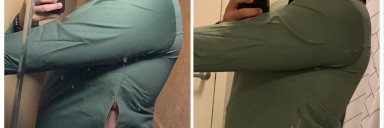 15 lbs Weight Loss Before and After 5 foot 9 Male 260 lbs to 245 lbs