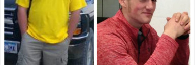 Before and After 55 lbs Fat Loss 5 foot Male 250 lbs to 195 lbs