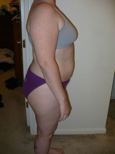 4 Pics of a 218 lbs 5 feet 10 Female Weight Snapshot