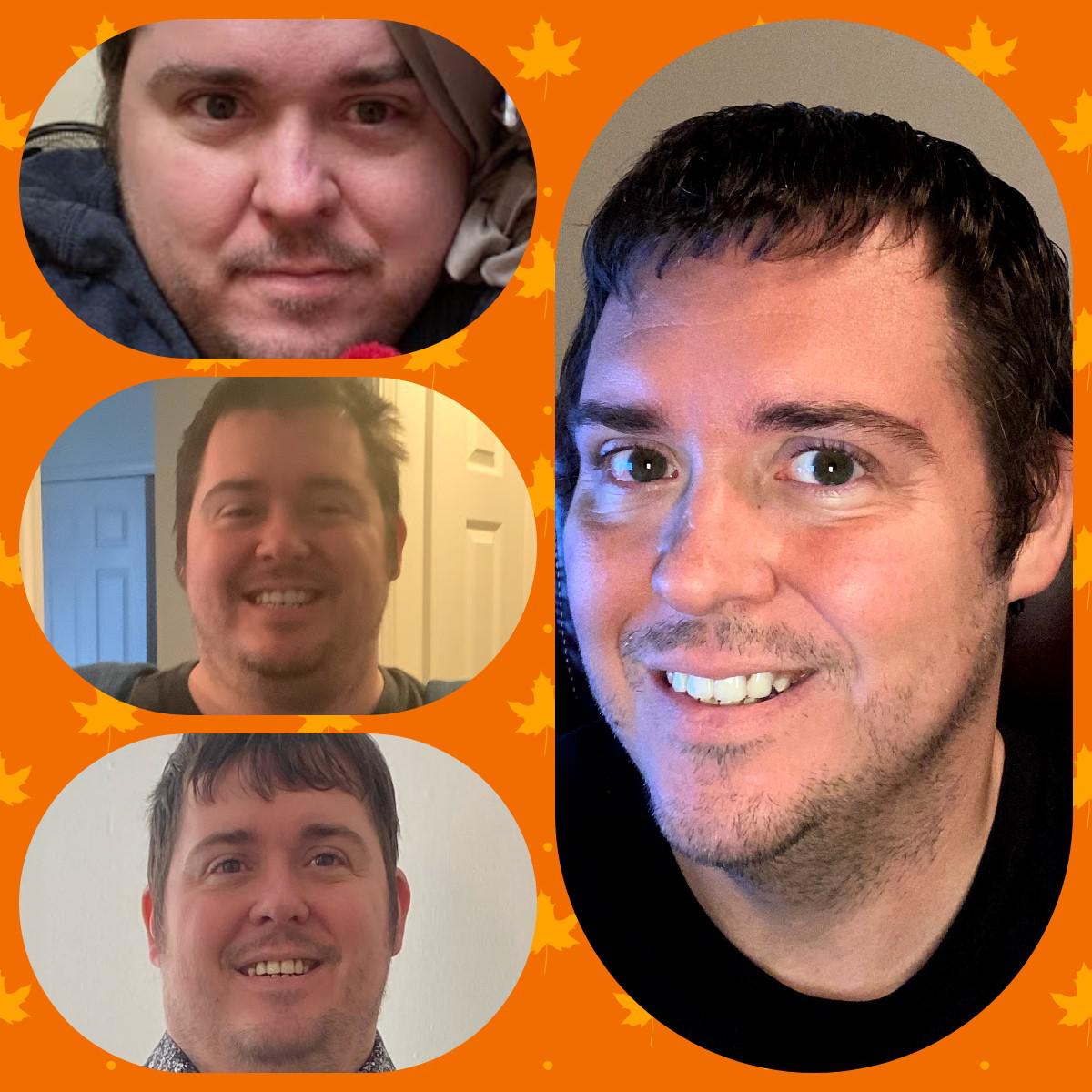 5'4 Male 60 lbs Fat Loss Before and After 250 lbs to 190 lbs