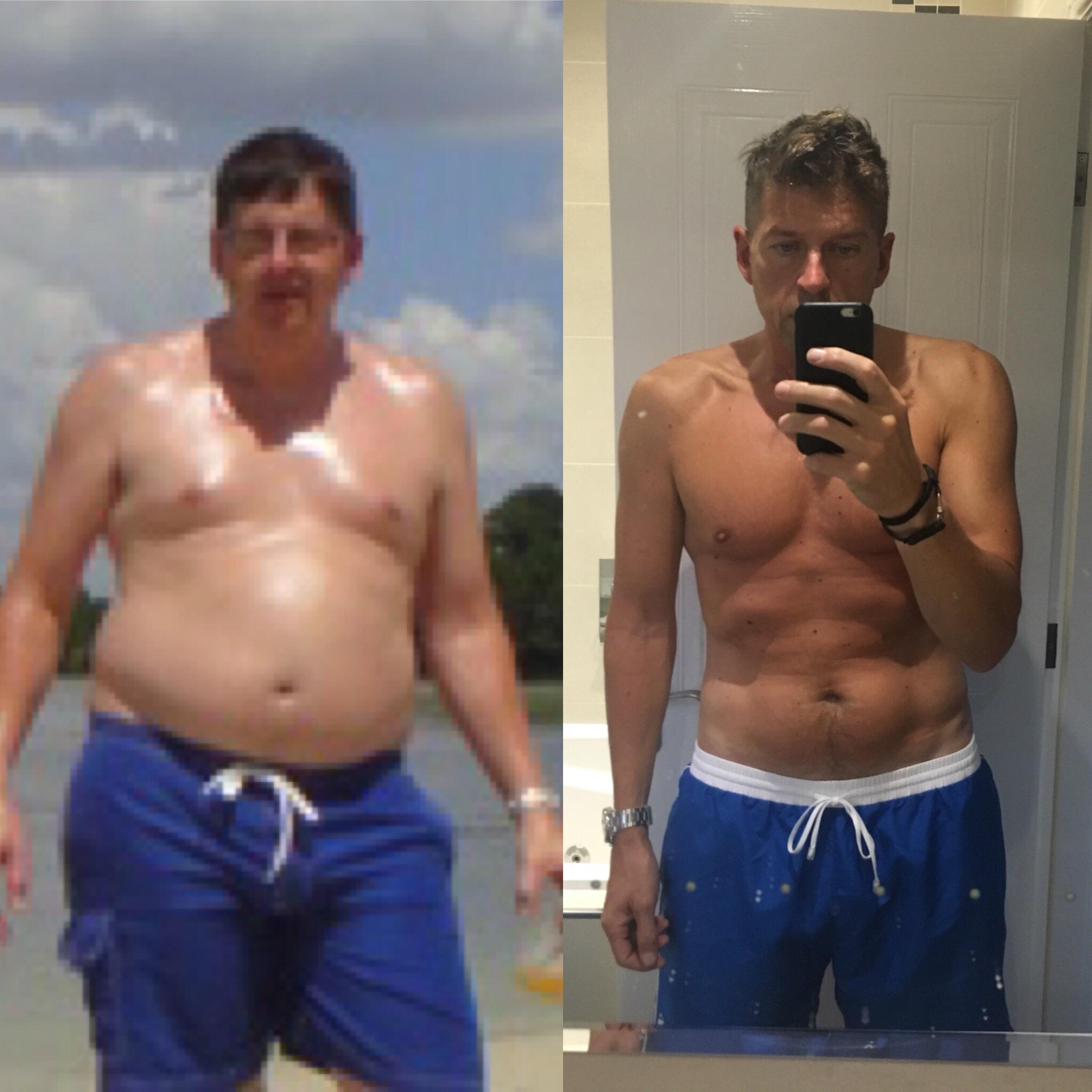 5 foot 11 Male 60 lbs Fat Loss 245 lbs to 185 lbs