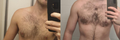 Progress Pics of 33 lbs Muscle Gain 5'10 Male 135 lbs to 168 lbs