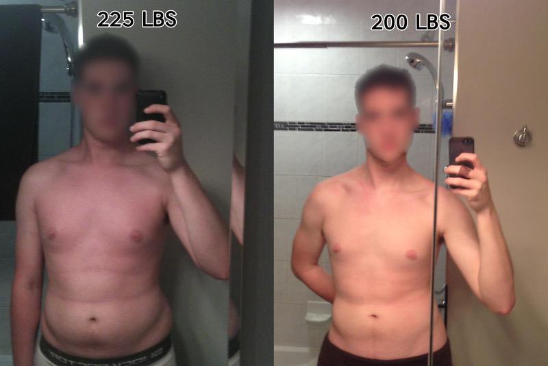 5'10 Male 145 lbs Weight Loss Before and After 375 lbs to