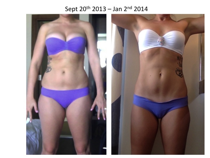 5 feet 10 Female Before and After 23 lbs Fat Loss 175 lbs to 152 lbs