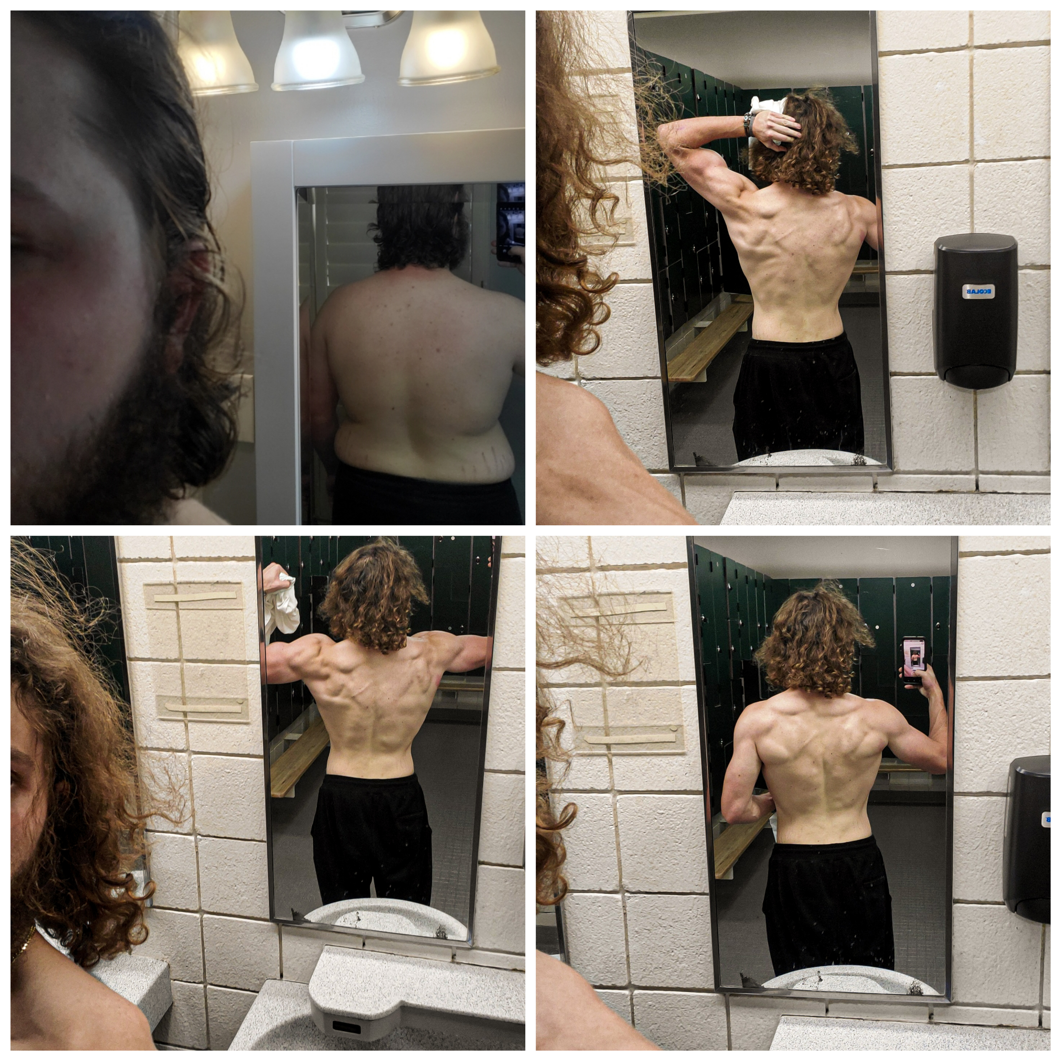 6'1 Male Before and After 134 lbs Weight Loss 310 lbs to 176 lbs