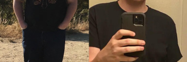 6'2 Male 95 lbs Weight Loss Before and After 290 lbs to 195 lbs
