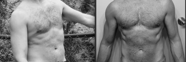 Before and After 30 lbs Weight Loss 5 foot 10 Male 195 lbs to 165 lbs