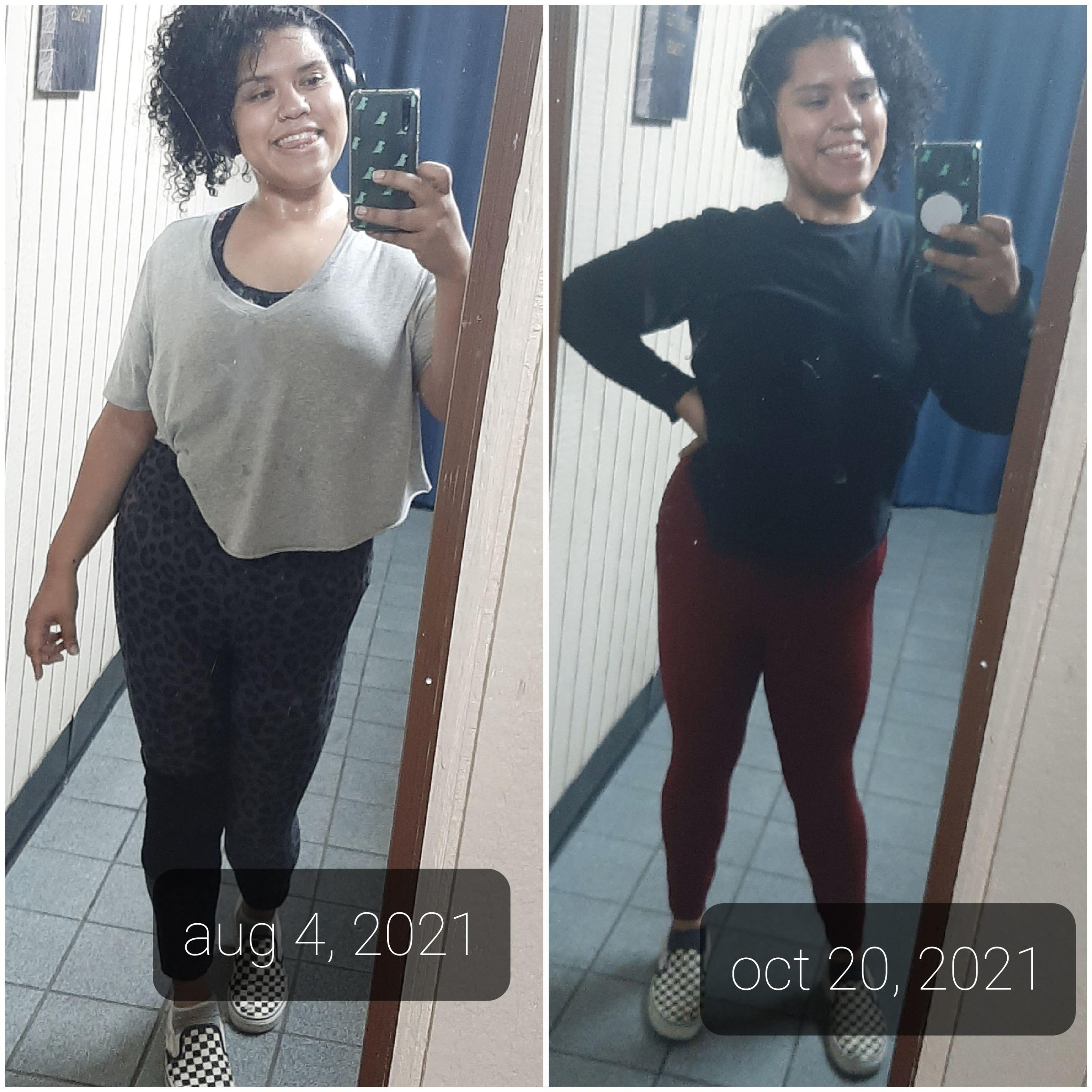 5'3 Female 5 lbs Weight Loss 171 lbs to 166 lbs