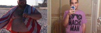 5 foot 9 Male 181 lbs Fat Loss Before and After 384 lbs to 203 lbs