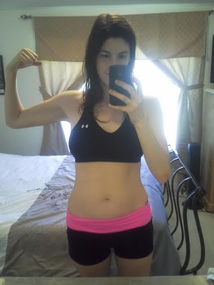 6 foot Female Before and After 10 lbs Weight Loss 146 lbs to 136 lbs