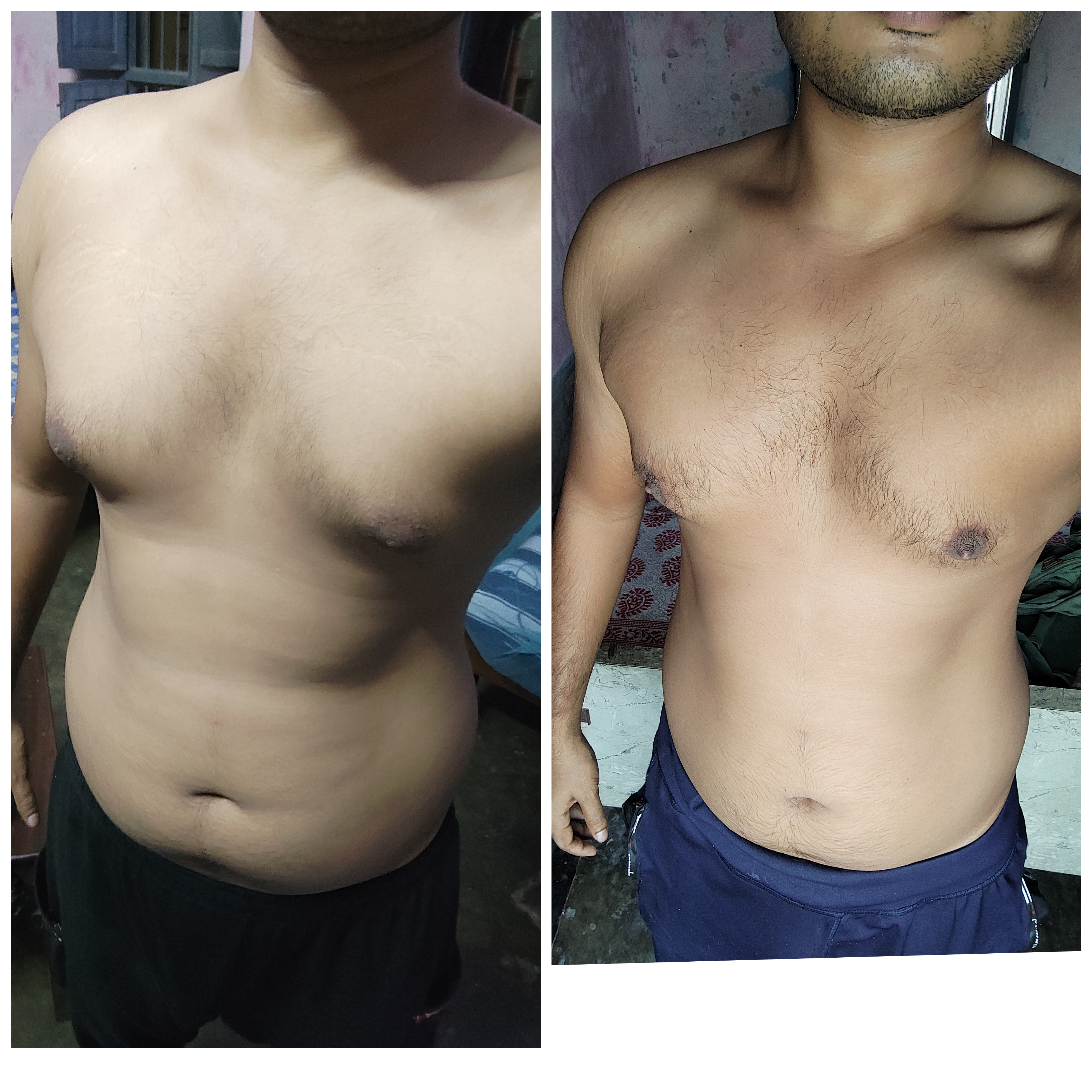 Progress Pics of 15 lbs Fat Loss 5 feet 7 Male 163 lbs to 148 lbs
