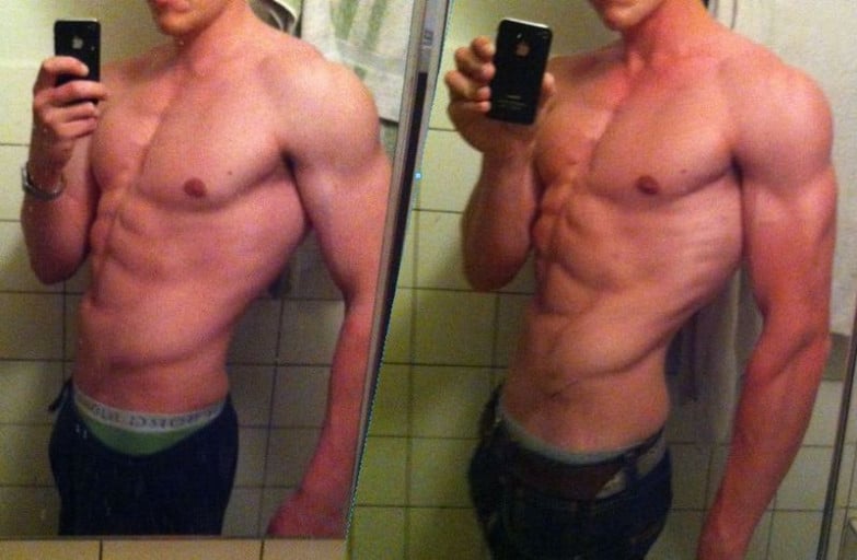 6 foot 7 Male Progress Pics of 16 lbs Fat Loss 223 lbs to 207 lbs