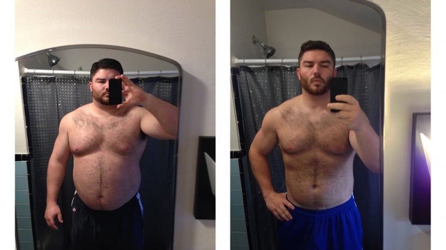 6'1 Male 76 lbs Fat Loss 335 lbs to 259 lbs