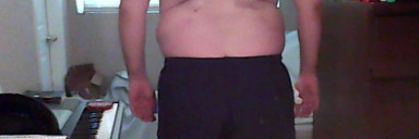 4 Pictures of a 6'4 320 lbs Male Weight Snapshot