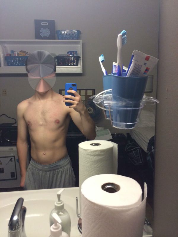 5 feet 7 Male 30 lbs Weight Gain Before and After 130 lbs to 160 lbs