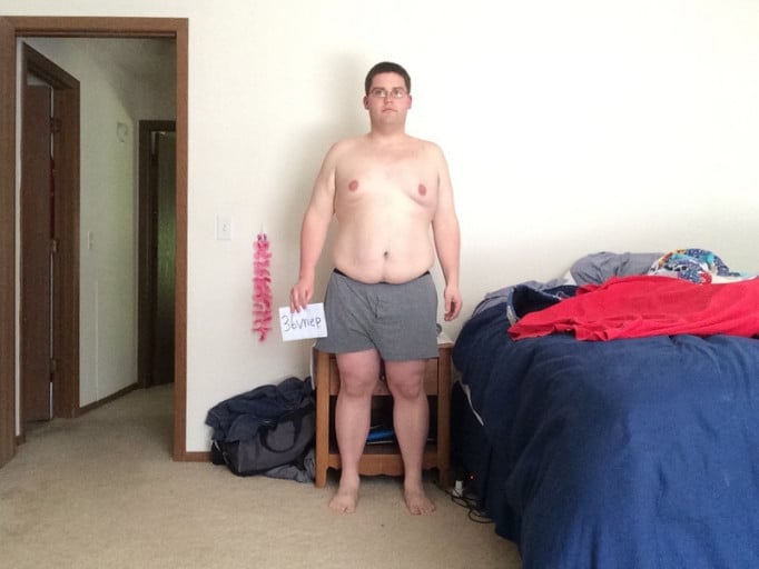 3 Pictures of a 235 lbs 5 feet 7 Male Weight Snapshot
