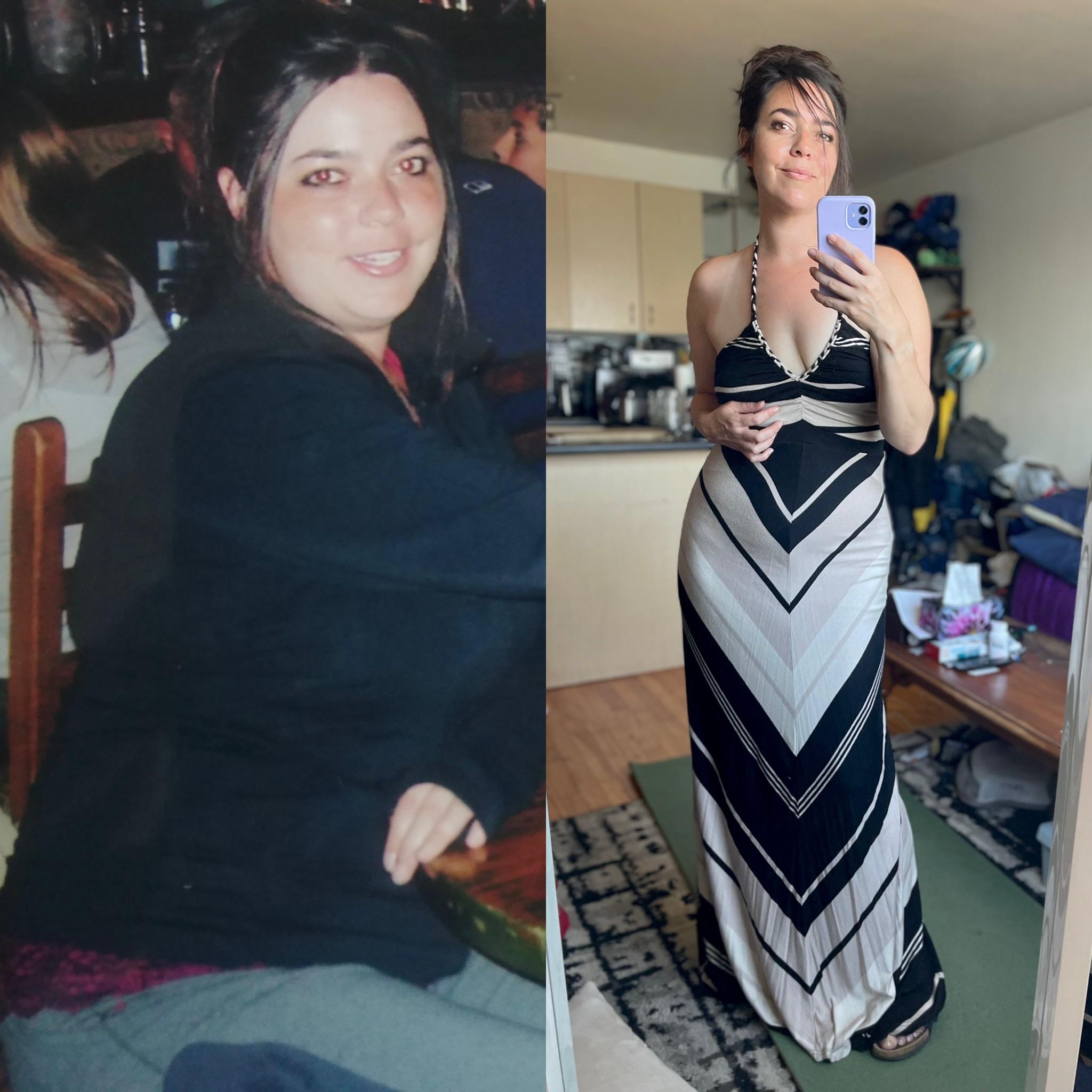 5'6 Female Progress Pics of 27 lbs Fat Loss 172 lbs to 145 lbs