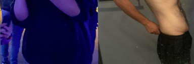 101 lbs Fat Loss Before and After 6 foot 4 Male 302 lbs to 201 lbs