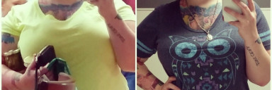 4 foot 11 Female Progress Pics of 60 lbs Fat Loss 216 lbs to 156 lbs