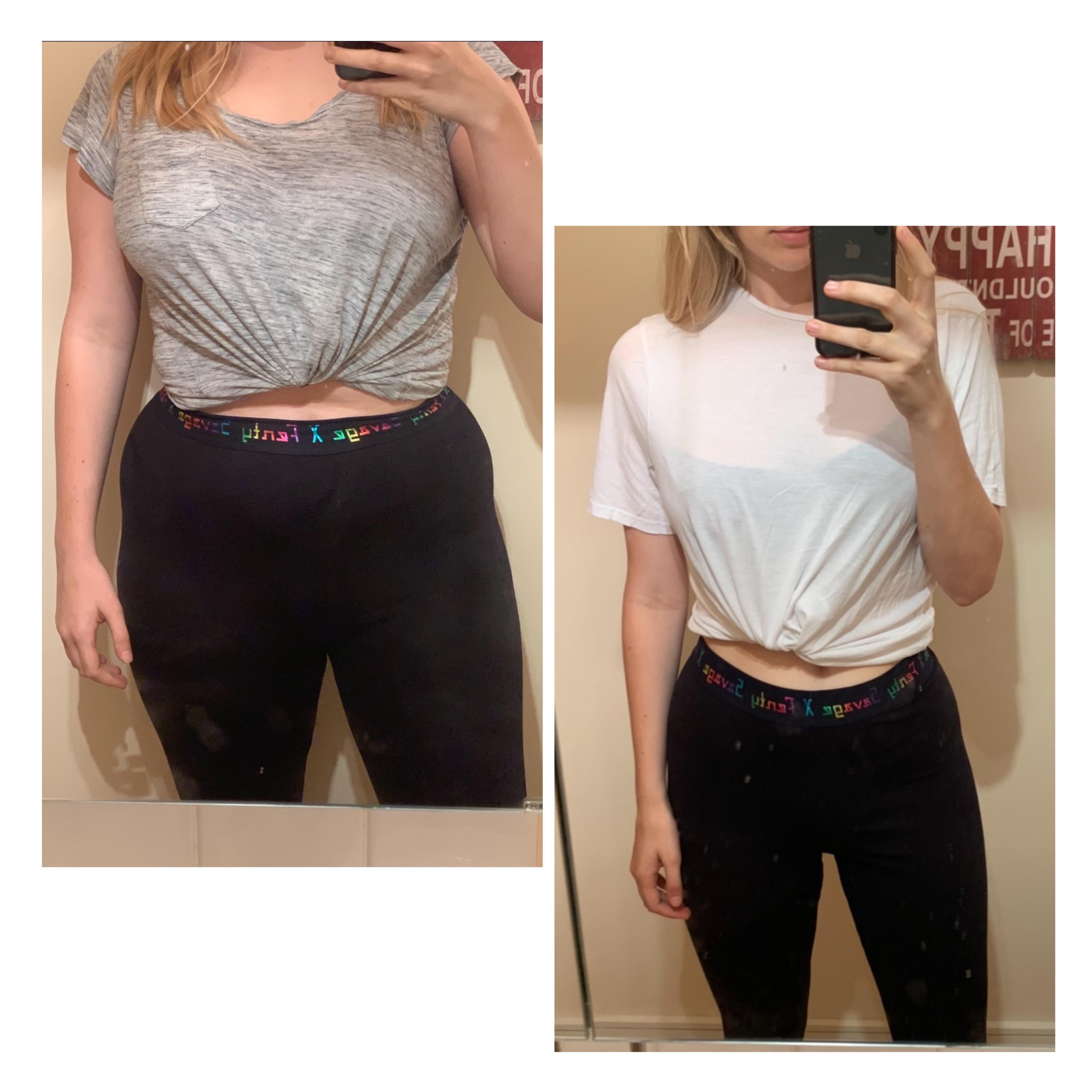 5 foot 9 Female 50 lbs Fat Loss 210 lbs to 160 lbs