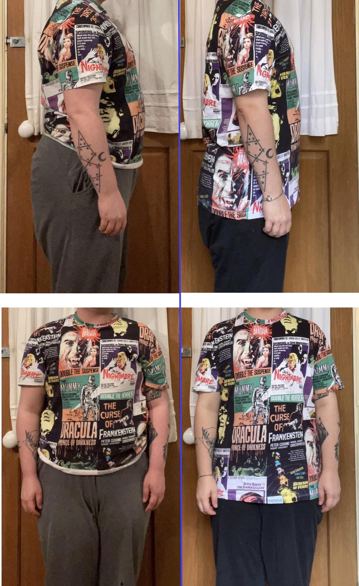 5 foot 5 Male 34 lbs Fat Loss 209 lbs to 175 lbs