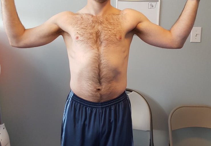 4 Pictures of a 170 lbs 5 feet 10 Male Weight Snapshot