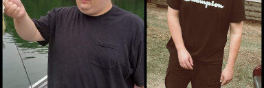 5'11 Male 117 lbs Fat Loss Before and After 335 lbs to 218 lbs