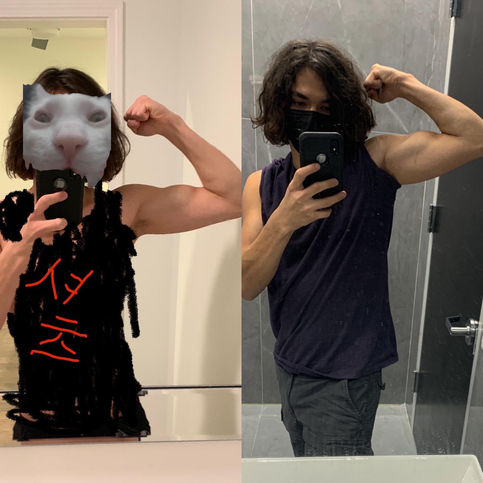 20 lbs Weight Gain 5'8 Male 122 lbs to 142 lbs