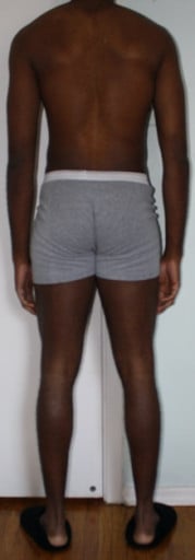 A photo of a 6'2" man showing a snapshot of 178 pounds at a height of 6'2