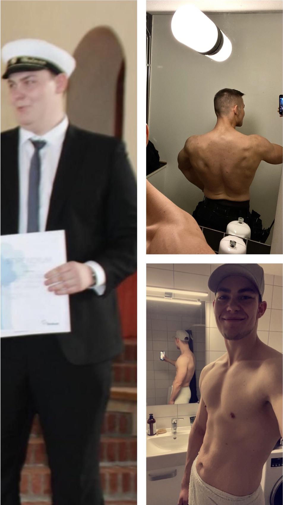 Progress Pics of 87 lbs Fat Loss 6 feet 3 Male 285 lbs to 198 lbs