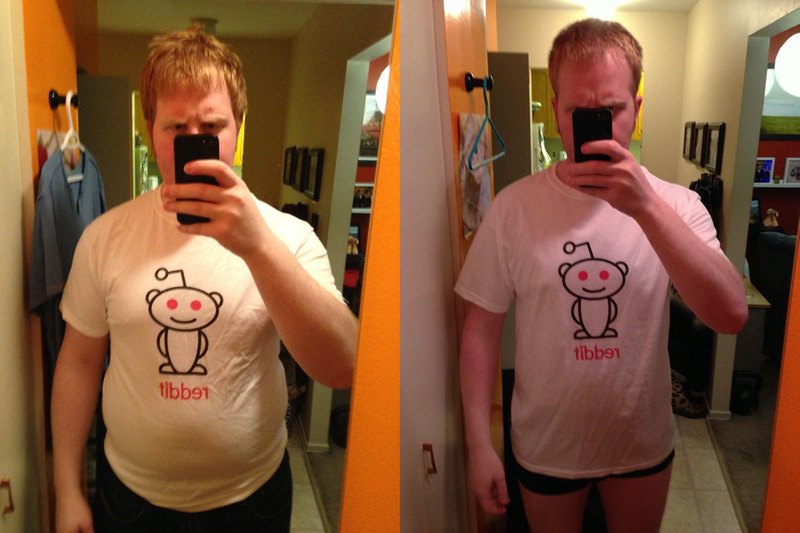 Progress Pics of 68 lbs Weight Loss 6 foot Male 271 lbs to 203 lbs