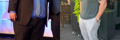 5 feet 9 Male 180 lbs Fat Loss 400 lbs to 220 lbs