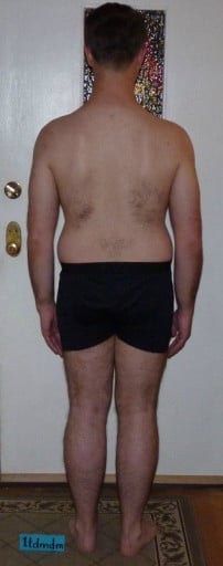 A picture of a 5'10" male showing a snapshot of 189 pounds at a height of 5'10