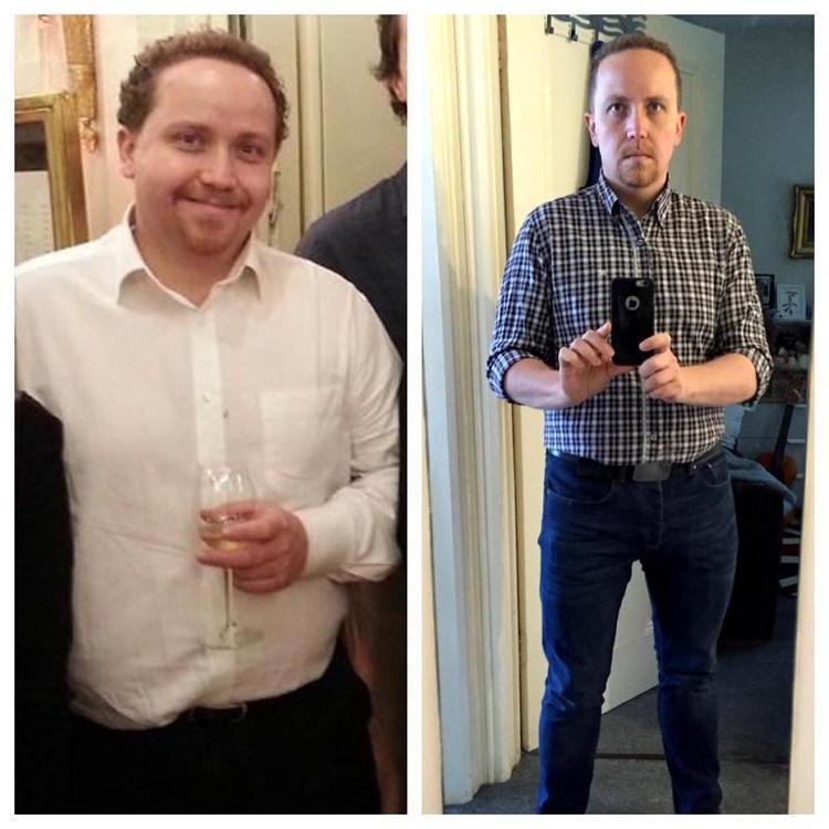43 lbs Fat Loss 5'6 Male 225 lbs to 182 lbs