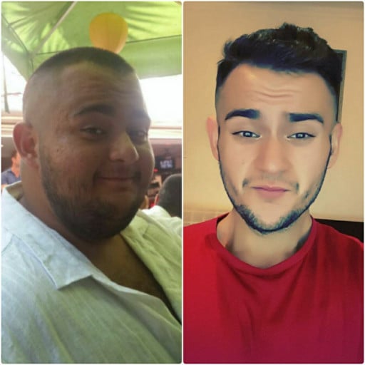 5 foot 8 Male 128 lbs Weight Loss Before and After 299 lbs to 171 lbs