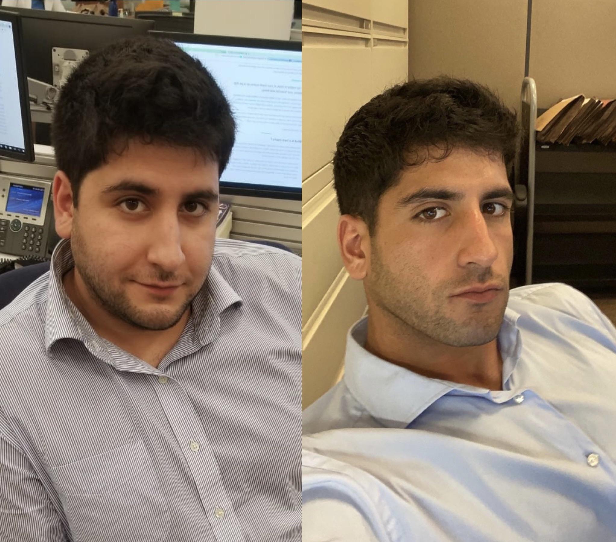 Before and After 113 lbs Weight Loss 6 feet 1 Male 300 lbs to 187 lbs