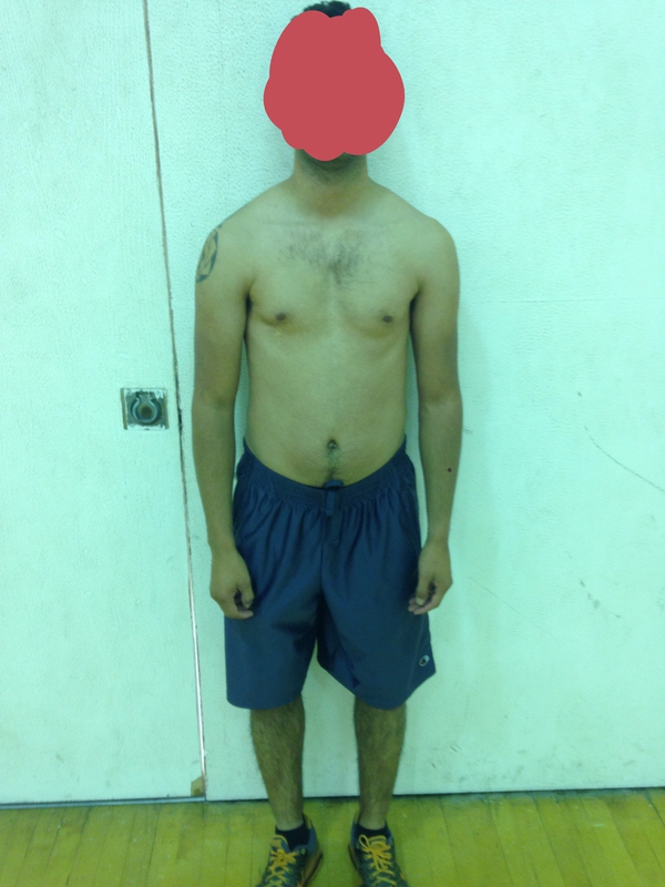 5 feet 10 Male 14 lbs Muscle Gain 129 lbs to 143 lbs